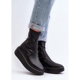 Step in style Bakancs Model Zazoo 3395 Fekete - Lépjen stílusosan 1