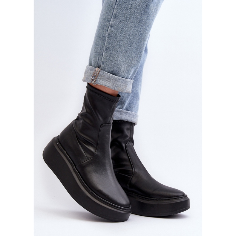 Step in style Bakancs Model Zazoo 3395 Fekete - Lépjen stílusosan 1 Step in style Bakancs Model Zazoo 3395 Fekete - Lépjen stílusosan 1