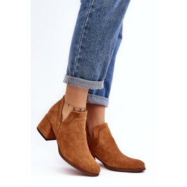 Step in style Bakancs Dalros 4175 Camel - Lépj stílusosan barna 1