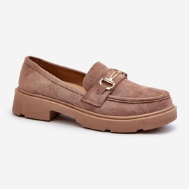 Step in style Mokaszin modell Lighas F003 Barna - Lépj stílusosan 2