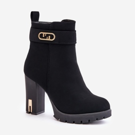 Step in style Narielis 3089 fekete modell csizma - Lépj stílusosan 2