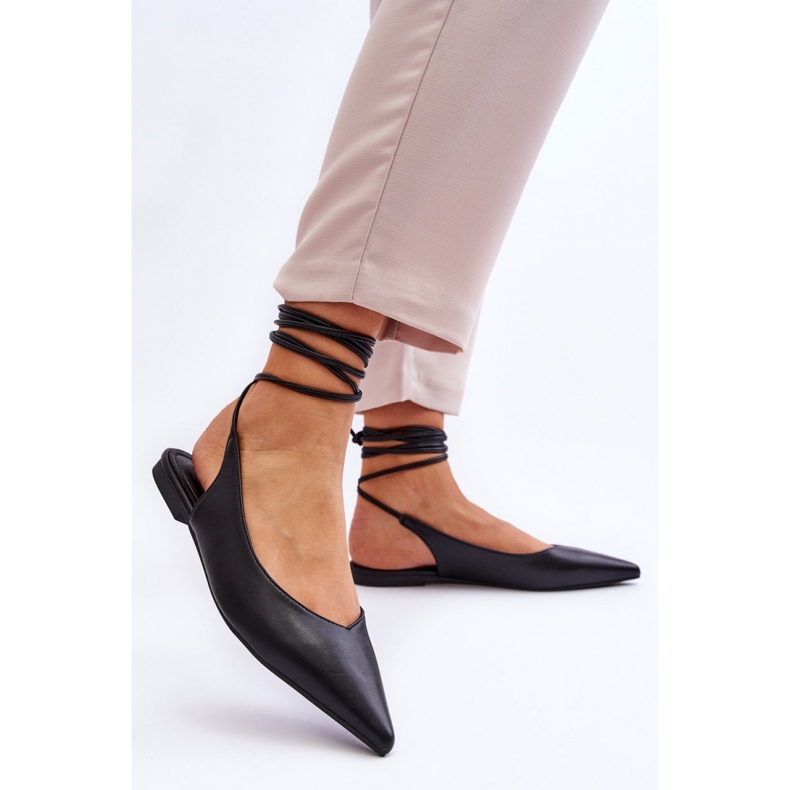 Step in style Balett lakások Turriso 2530-1 fekete modell - Lépjen stílusosan 2