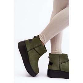 Step in style Hócsizma Maciejka 06257-24 Olive modell - Lépj stílusosan zöld 2