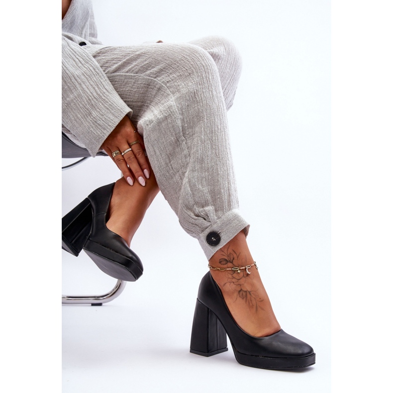 Step in style Szivattyúk Modell Rosalia N045 Fekete - Lépj stílusosan 2