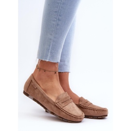 Big Star Beige női mokaszinok bézs 1