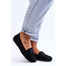 Step in style Mokaszin modell Rabell DF711 fekete - Lépjen stílusosan 2