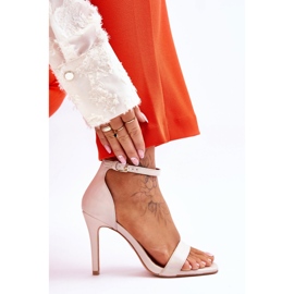 Step in style Rayden 23-20210 bézs modell szandál - Lépjen stílusosan 2