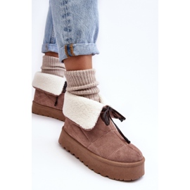 Step in style Hócsizma Olimuka VL212P bézs modell - Lépj stílusosan 1
