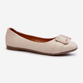 Step in style Balerina cipő Cadwenla 9988-69 Light Beige modell - Lépj stílusosan bézs 2