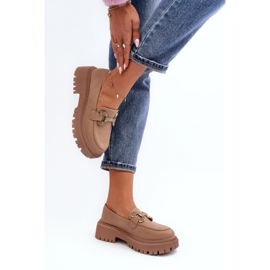Step in style Mokaszinok Modell Gargi H8-309 Dark Beige - Lépj stílusosan bézs 2