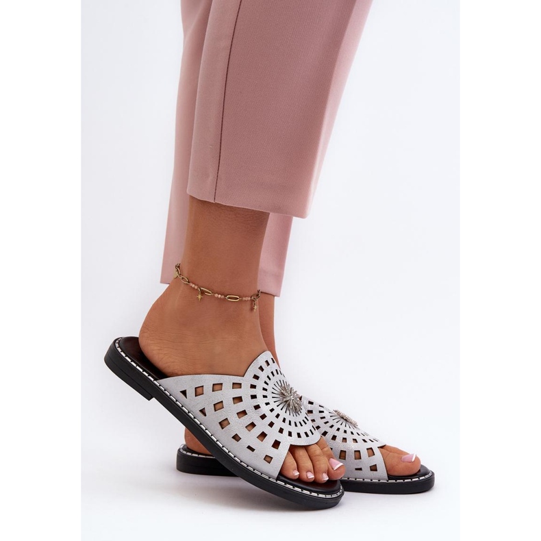 Step in style Szandál Flip-flop Ebirena RMR2266-4 Ezüst modell - Lépjen stílusosan szürke 1 Step in style Szandál Flip-flop Ebirena RMR2266-4 Ezüst modell - Lépjen stílusosan szürke 1