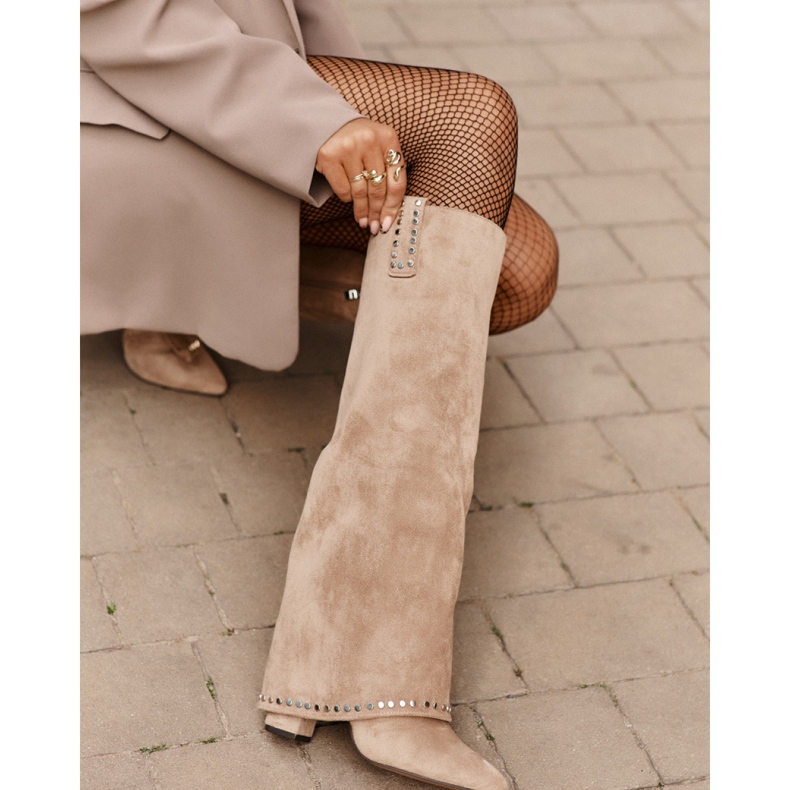 Step in style Kaithena CLS-365 modell bézs csizma - Lépj stílusosan 2