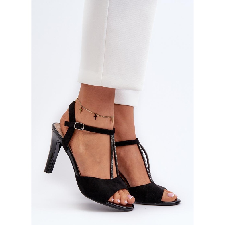 Step in style Sergio Leone SK924 modell szandál fekete - Lépj stílusosan 1 Step in style Sergio Leone SK924 modell szandál fekete - Lépj stílusosan 1