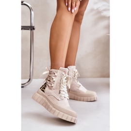 Step in style Edidda 24BT26-7378 Világos bézs modell csizma - Lépjen stílusosan 1