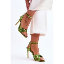 Step in style Szandálok Model My Darling S1726 Green - Lépj stílusosan zöld 1 Step in style Szandálok Model My Darling S1726 Green - Lépj stílusosan zöld 1
