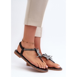 Step in style Edoni WWW502 modell szandál fekete - Lépj stílusosan 1