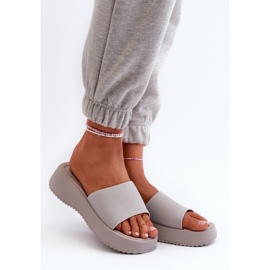 Step in style Szandál-flip-flop Vimarils 695-01 szürke modell - Lépjen stílusosan 1