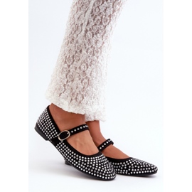 Step in style Balett lakások Tinara T613P fekete modell - Lépj stílusosan 1