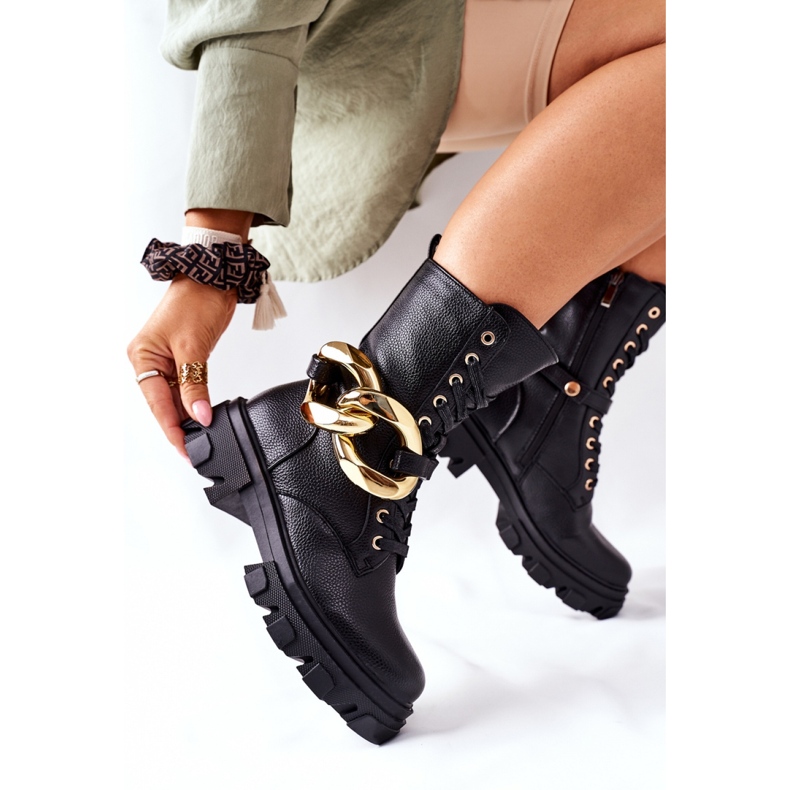 Step in style Jensen Trapper csizma Modell L13107-8 Blk Black - Lépj stílusosan fekete 2