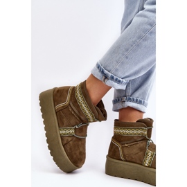 Step in style Hócsizma Milson AA-21 zöld modell – Lépj stílusosan 2