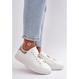 Step in style Cillione 2793 modell fehér/ezüst tornacipő - Lépj stílusosan szürke 1