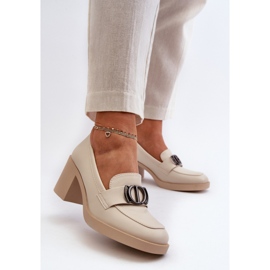 Step in style Cipők Nedarea RMR2394D-4 Beige modell - Lépj stílusosan bézs 1