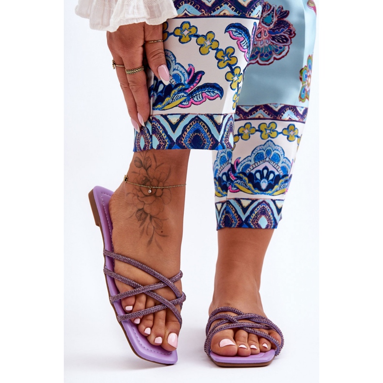 Step in style Szandál papucs Leomi 5628-2 CLA-1 Violet modell - Lépj stílusosan ibolya 1