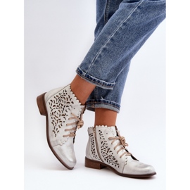 Step in style Bakancs Zazoo 2871/005 Ezüst - Lépjen stílusosan szürke 2