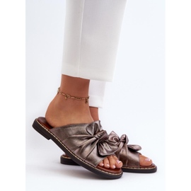 Step in style Szandál papucs Nelvira RMR2266-8 Réz modell - Lépjen stílusosan barna 1