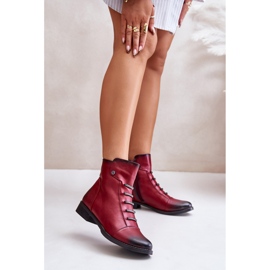 Step in style Csizma Modell Labise ASA62-16 Bordo - Lépj stílusosan piros 1