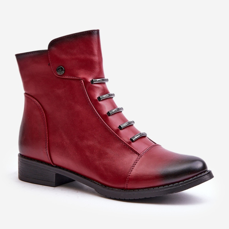 Step in style Csizma Modell Labise ASA62-16 Bordo - Lépj stílusosan piros 2