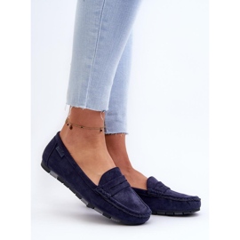 Step in style Mokaszin modell Big Star NN274931 Memory Foam System Navy - Lépjen stílusosan 1