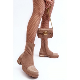 Step in style Csizma Model Shendete JJ46P Bézs - Lépjen stílusosan 1