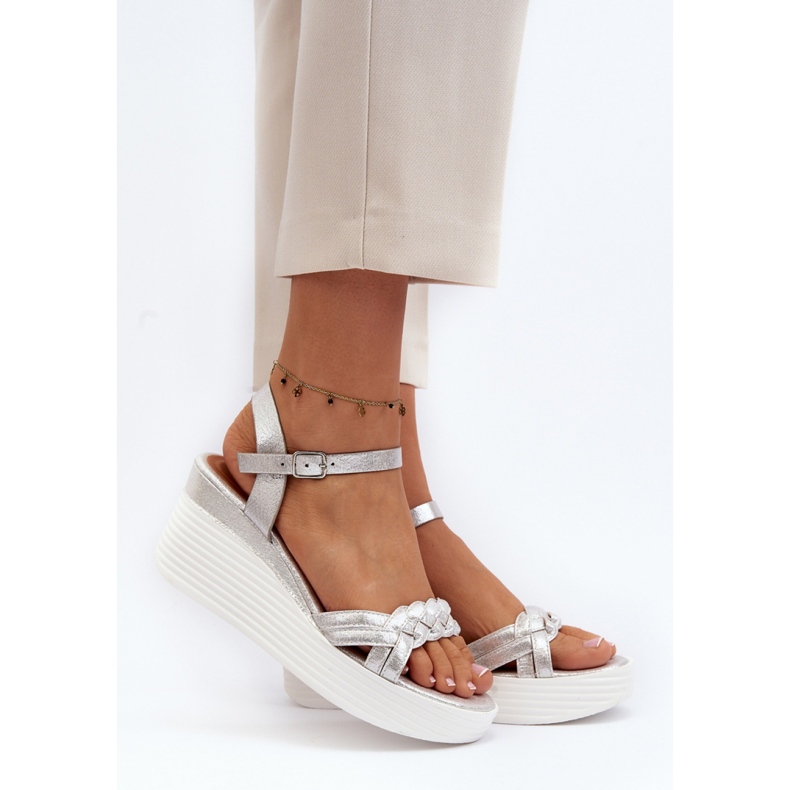 Step in style Szandál Modell Esinna PS19 Silver - Lépj stílusosan szürke 1