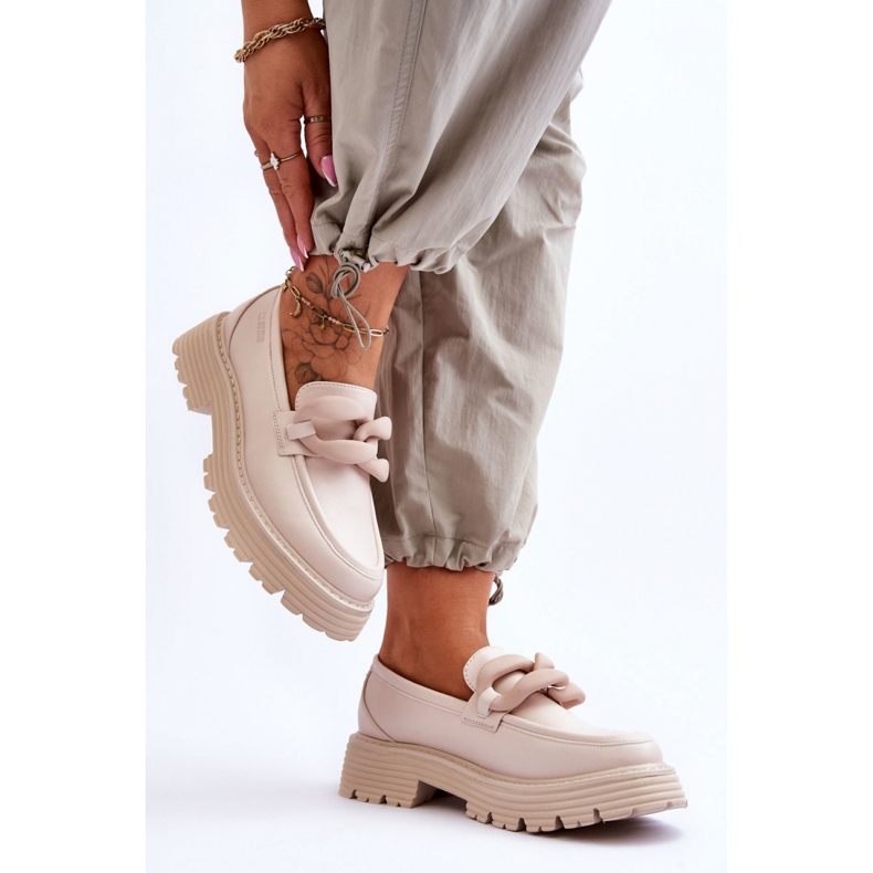Step in style Mokaszin modell Big Star LL274581 Bézs - Lépj stílusosan 1