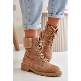 Step in style Workers Model Mivael QT86 Brown - Lépjen stílusosan barna 1