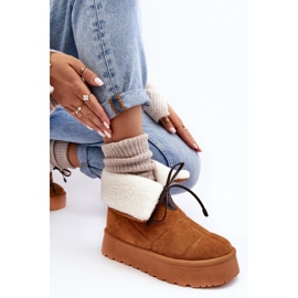 Step in style Hócsizma Olimuka VL212P Camel modell - Lépj stílusosan barna 1