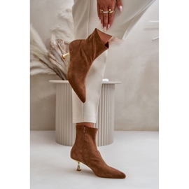 Step in style Csizma Modell Irithare GP12 Camel - Lépj stílusosan barna 1