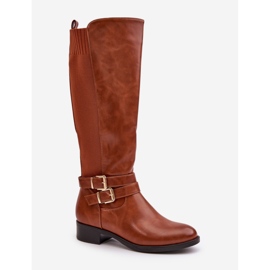 Step in style Csizmák Model Lotina CHC316 Camel - Lépj stílusosan barna 2