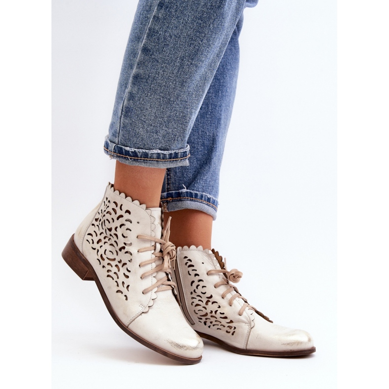 Step in style Zazoo 2871/004 arany típusú csizma - Lépj stílusosan sárga 1