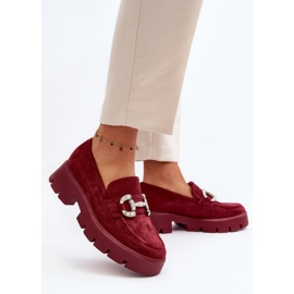Step in style Mokaszin modell Ellise G422 Bordo - Lépj stílusosan piros 2