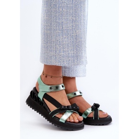 Step in style Da CR956 modell szandál zöld - Lépjen stílusosan 1