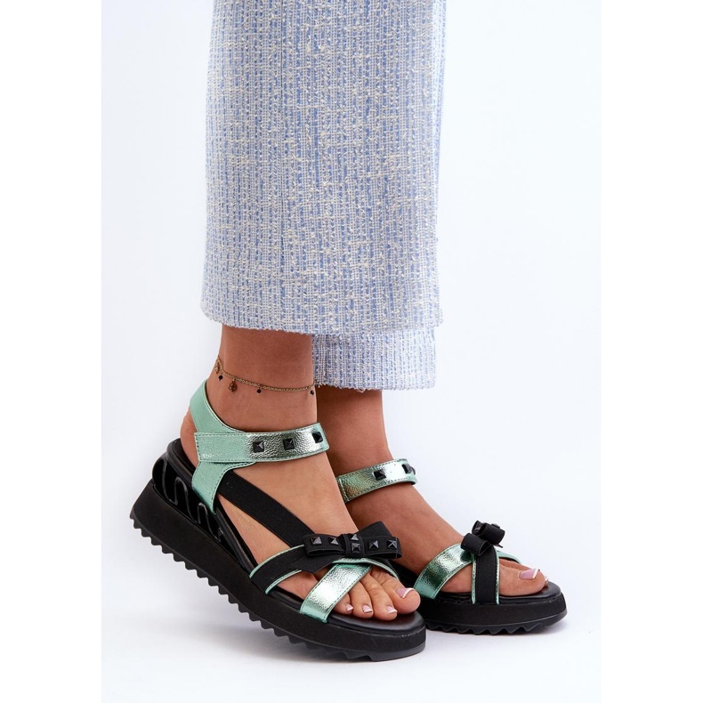 Step in style Da CR956 modell szandál zöld - Lépjen stílusosan 1