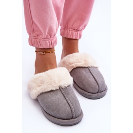 Step in style Papucs Modell Pinky BO-609 Szürke - Lépjen stílusosan 2
