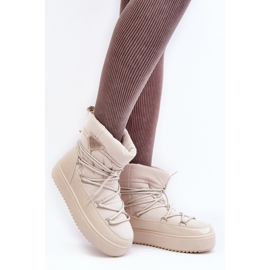 Step in style Hócsizma Modell Fleure NB606 Beige - Lépj stílusosan bézs 1