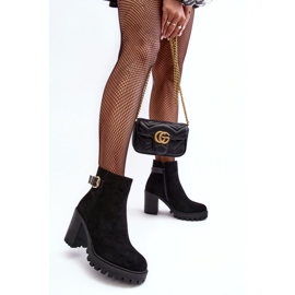 Step in style Menoria DA108P modell csizma fekete - Lépjen stílusosan 1