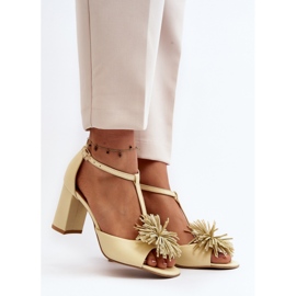 Step in style Szandál modell Laura Messi 2758 Beige - Lépjen stílusosan bézs 1