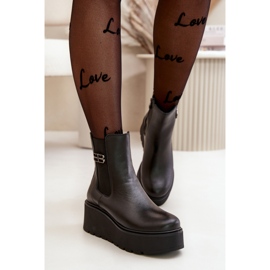 Step in style Bakancs Zazoo 60498 Fekete - Lépjen stílusosan 1