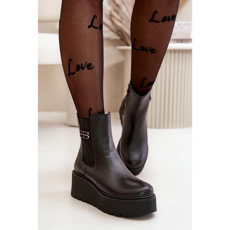 Step in style Bakancs Zazoo 60498 Fekete - Lépjen stílusosan 1