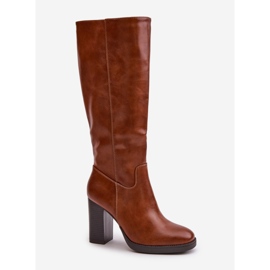 Step in style Riamaya CHC295 Camel modell csizma - Lépj stílusosan barna 2